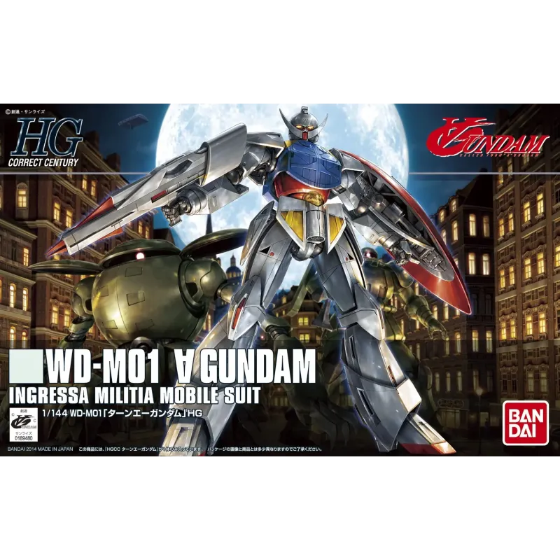 Bandai Model Kit - HG Gundam A Gundam WD-M01 1:144