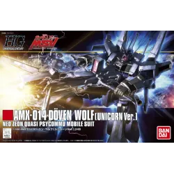 Bandai Model Kit - HG Doven Wolf (Unicorn) AMX-014 1:144