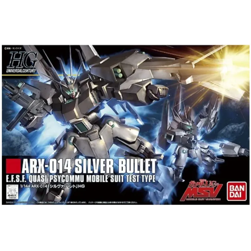 Bandai Model Kit - HG Gundam Silver Bullet ARX-014  1:144