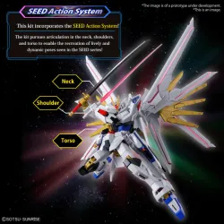 Bandai Model Kit - HG CE Mighty Strike Freedom Gundam ZGMF/A262PD-P  1:144