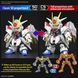 Bandai Model Kit SD Cross Silhouette Gundam Mighty Strike Freedom