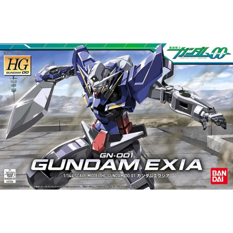 Bandai Model Kit - HG Gundam Exia GN-001  1:144
