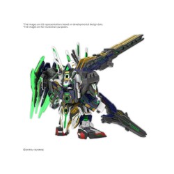 Bandai Model Kit - SDW Heroes Captain Qan[t] GF Gundam