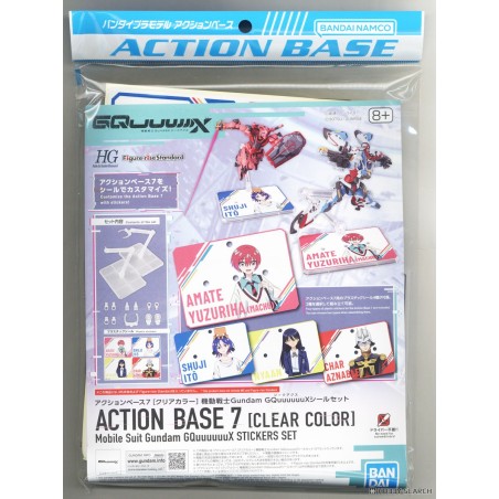 Bandai Model Kit - Action Base 7 HG - GQuuuuuuX Sticker Set