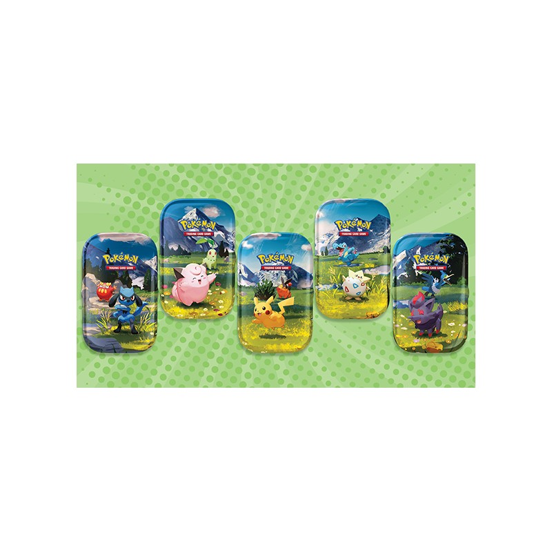 Pokemon - Megaevoluzione - Ascesa Eroica - Mini Tin Da Collezione - Set Completo (ITA)