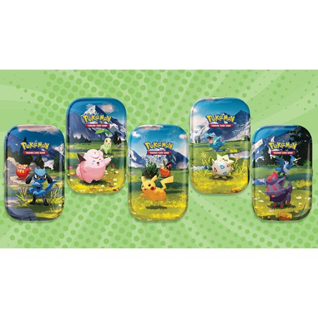 Pokemon - Megaevoluzione - Ascesa Eroica - Mini Tin Da Collezione - Set Completo (ITA)