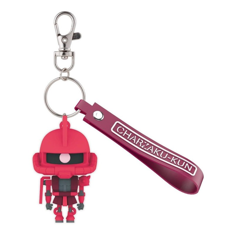 Bandai Gunplakan - 3D Rubber Keychain Mascot Zaku