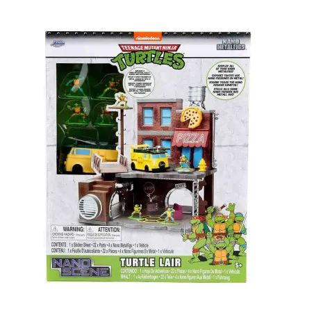 Jada - Teenage Mutant Ninja Turtles - Turtle Lair Diorama Nano Scene