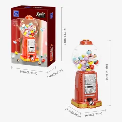 Pantasy 85016 - Retro'- Macchina delle palline - Gumball Machine