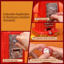 Pantasy 85016 - Retro'- Macchina delle palline - Gumball Machine