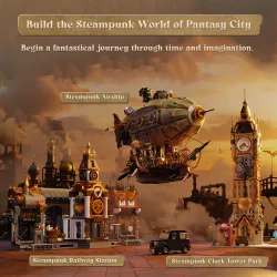 Pantasy 85021 - Steampunk - Airship (Dirigibile)