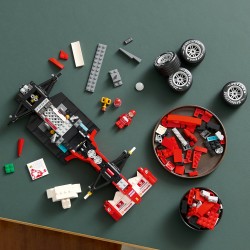 LEGO ICONS 11375 Ferrari F2004 e Michael Schumacher