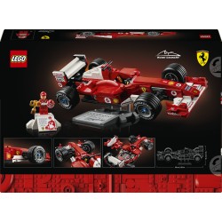 LEGO ICONS 11375 Ferrari F2004 e Michael Schumacher