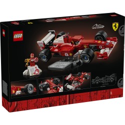 LEGO ICONS 11375 Ferrari F2004 e Michael Schumacher