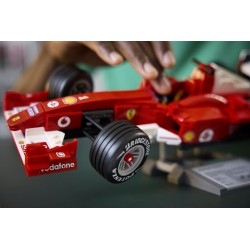 LEGO ICONS 11375 Ferrari F2004 e Michael Schumacher