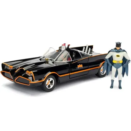 Jada - Batman - Classic TV Series - Batmobile, Batman e Robin Die Cast 1:24