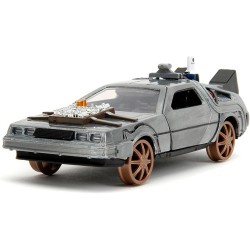 Jada - Ritorno al Fututo - Back To The Future 3 - DeLorean Time Machine Die Cast 1:32