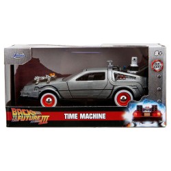 Jada - Ritorno al Futuro - Back To The Future 3 - DeLorean Time Machine Die Cast 1:32