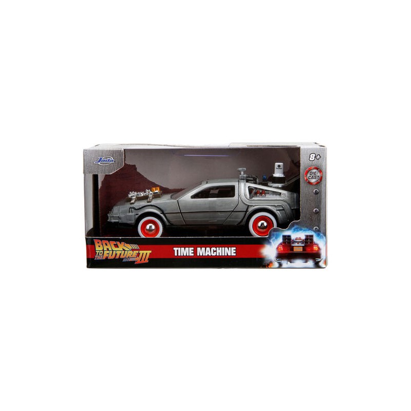 Jada - Ritorno al Futuro - Back To The Future 3 - DeLorean Time Machine Die Cast 1:32