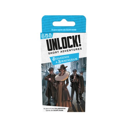Asmodee - Unlock! SA - Assassinio a Birmingham