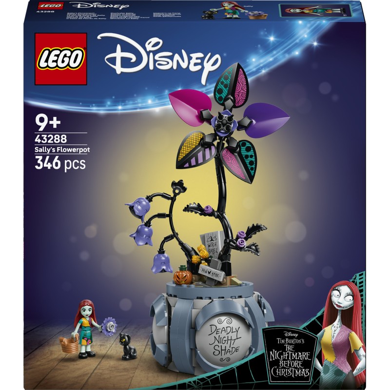 LEGO Disney 43288 Vaso di fiori di Sally