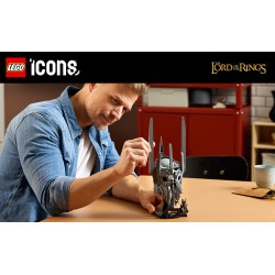 LEGO ICONS 11373 Il Signore degli Anelli: Elmo di Sauron