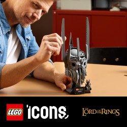 LEGO ICONS 11373 Il Signore degli Anelli: Elmo di Sauron