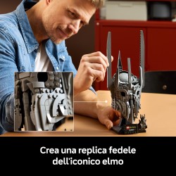 LEGO ICONS 11373 Il Signore degli Anelli: Elmo di Sauron