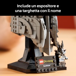LEGO ICONS 11373 Il Signore degli Anelli: Elmo di Sauron