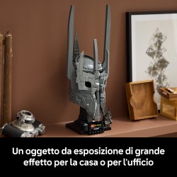 LEGO ICONS 11373 Il Signore degli Anelli: Elmo di Sauron