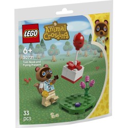 LEGO 30731 Polybag - Animal Crossing Tom Nook con regalo volante