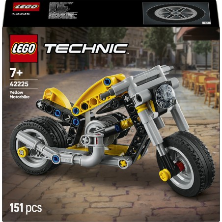 LEGO Technic 42225 Moto gialla