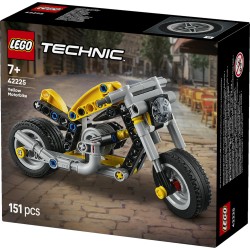 LEGO Technic 42225 Moto gialla