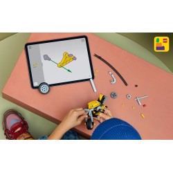 LEGO Technic 42225 Moto gialla