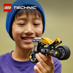 LEGO Technic 42225 Moto gialla