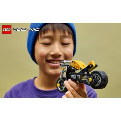 LEGO Technic 42225 Moto gialla