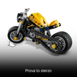 LEGO Technic 42225 Moto gialla