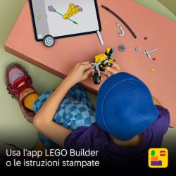 LEGO Technic 42225 Moto gialla