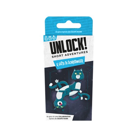 Asmodee - Unlock! SA - Il Gatto di Schrödinger