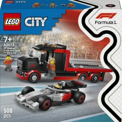 LEGO City 60493 Display Truck F1® con auto da corsa Audi F1®