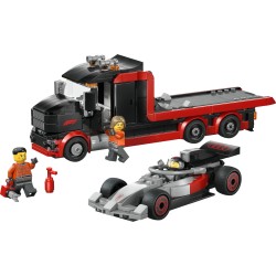 LEGO City 60493 Display Truck F1® con auto da corsa Audi F1®