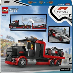 LEGO City 60493 Display Truck F1® con auto da corsa Audi F1®