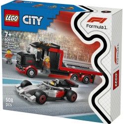 LEGO City 60493 Display Truck F1® con auto da corsa Audi F1®