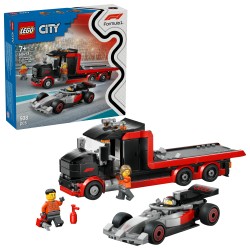 LEGO City 60493 Display Truck F1® con auto da corsa Audi F1®