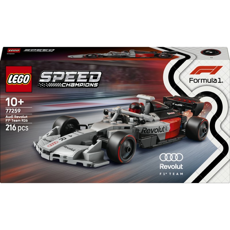 LEGO Speed Champions 77259 Auto da corsa Audi Revolut F1® Team R26