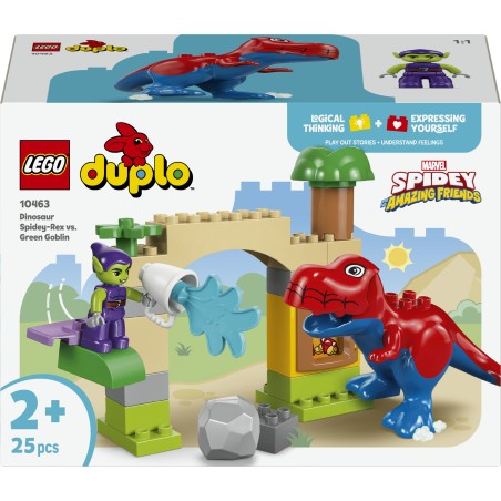 LEGO DUPLO 10463 Dinosauro Spidey-Rex vs. Goblin