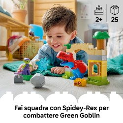LEGO DUPLO 10463 Dinosauro Spidey-Rex vs. Goblin