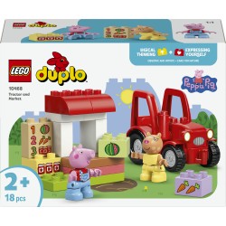 LEGO DUPLO 10468 Peppa Pig Trattore e mercato