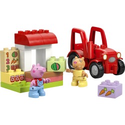 LEGO DUPLO 10468 Peppa Pig Trattore e mercato