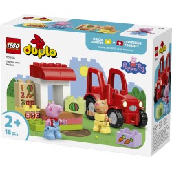 LEGO DUPLO 10468 Peppa Pig Trattore e mercato